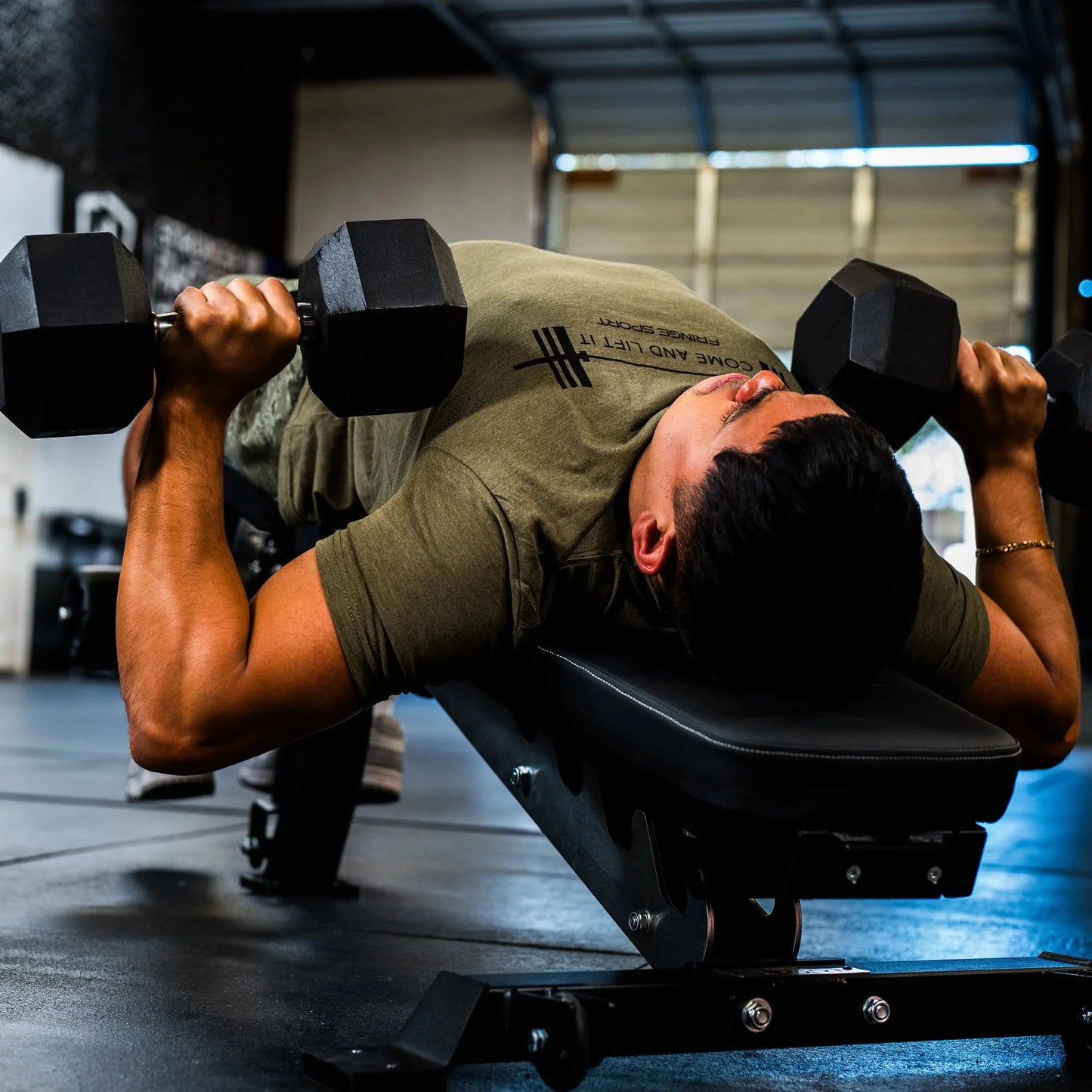 Fringe Sport Flat Incline Decline Bench