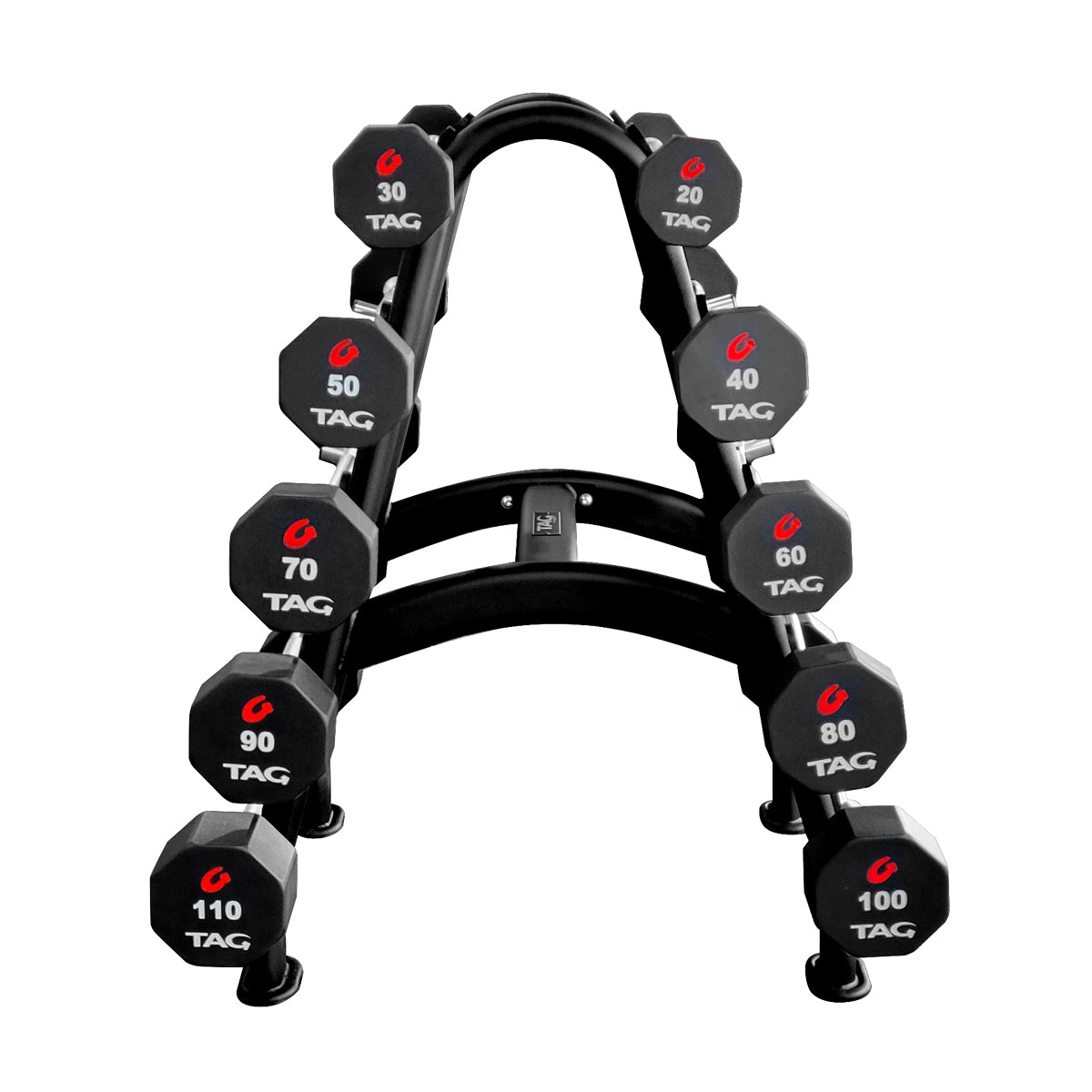 TAG Fitness 10-Unit Barbell Rack