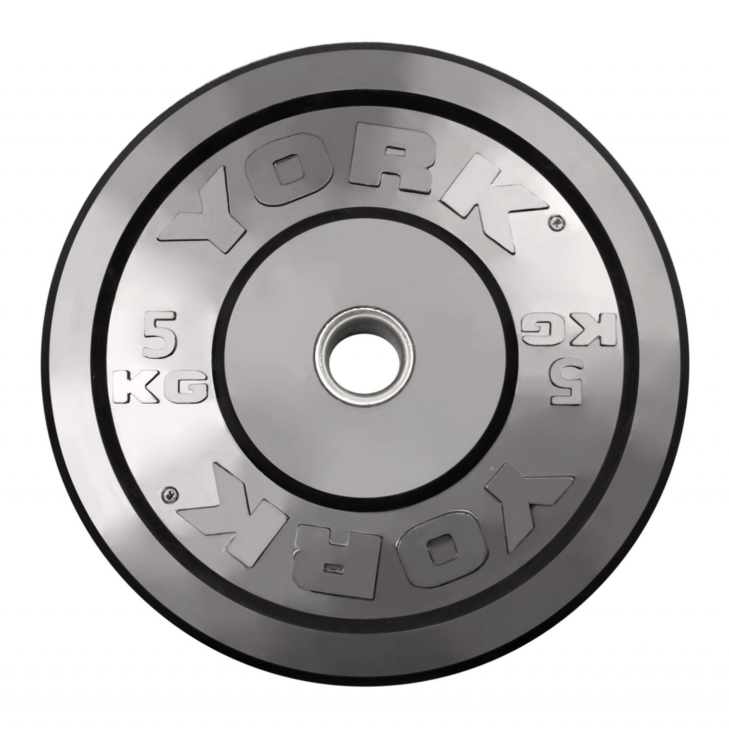 York Barbell Rubber Training Bumper Plate (Metric)