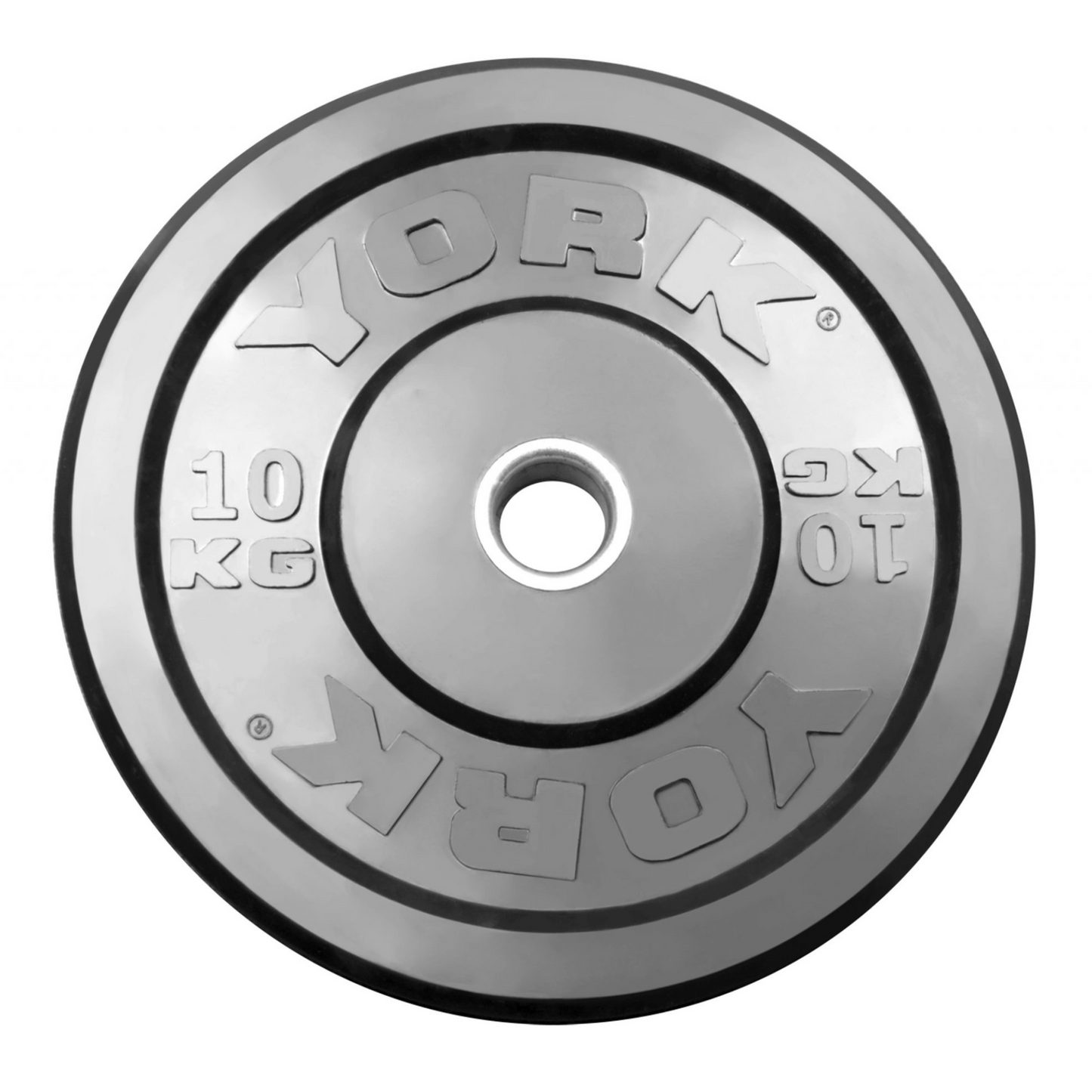 York Barbell Rubber Training Bumper Plate (Metric)