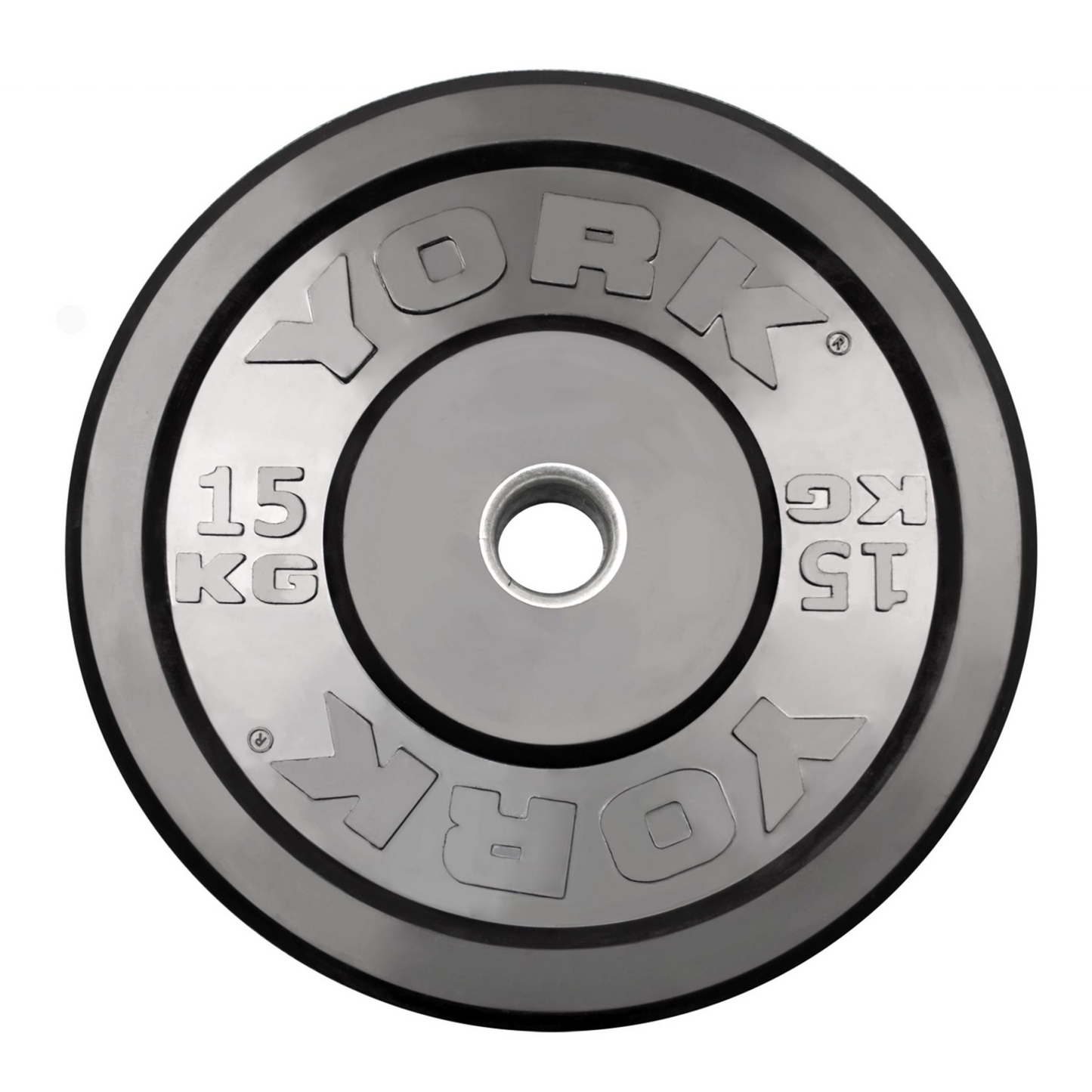 York Barbell Rubber Training Bumper Plate (Metric)