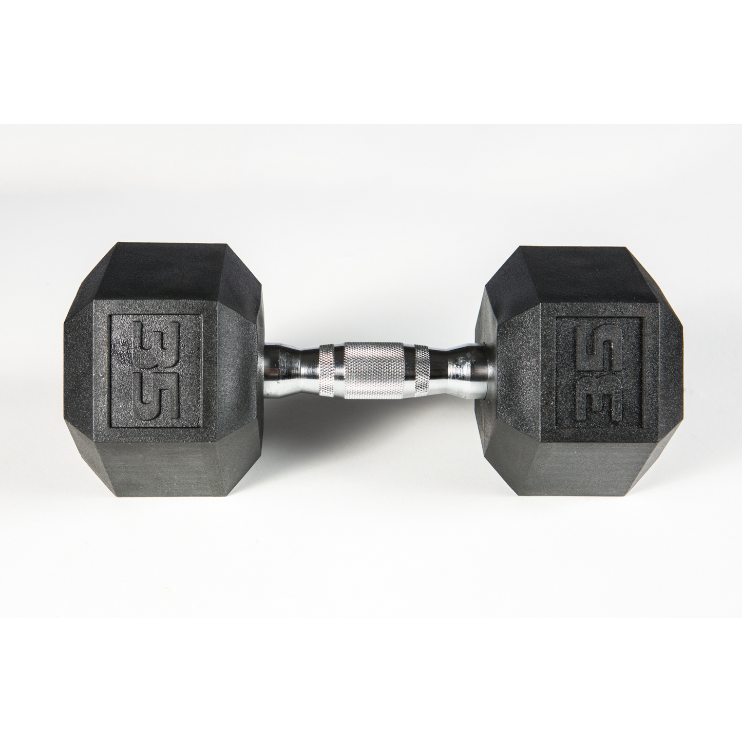 York Barbell PVC Hex Dumbbell – Chrome Ergo Handle