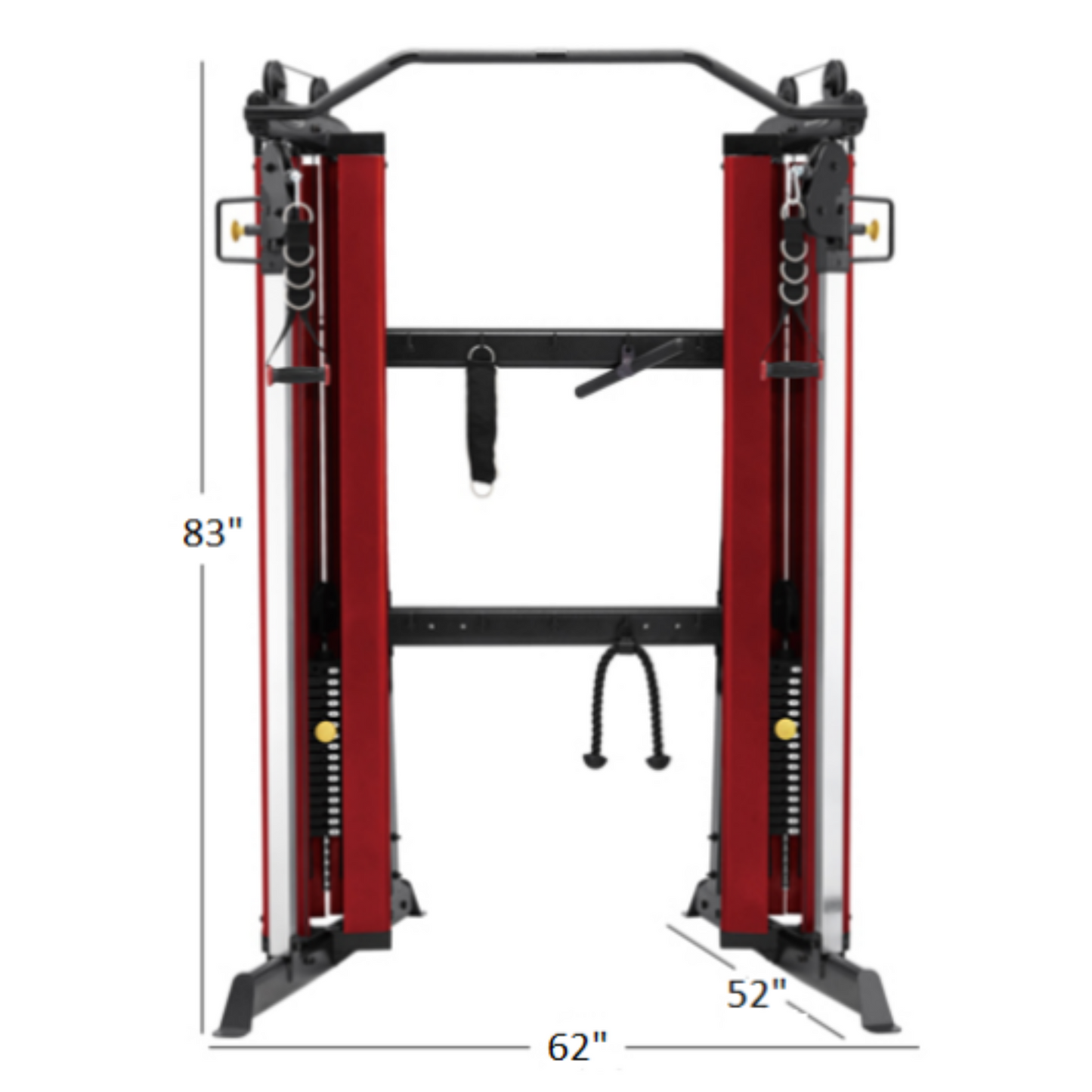 Steelflex Dual Cable Column Functional Trainer CLDCC