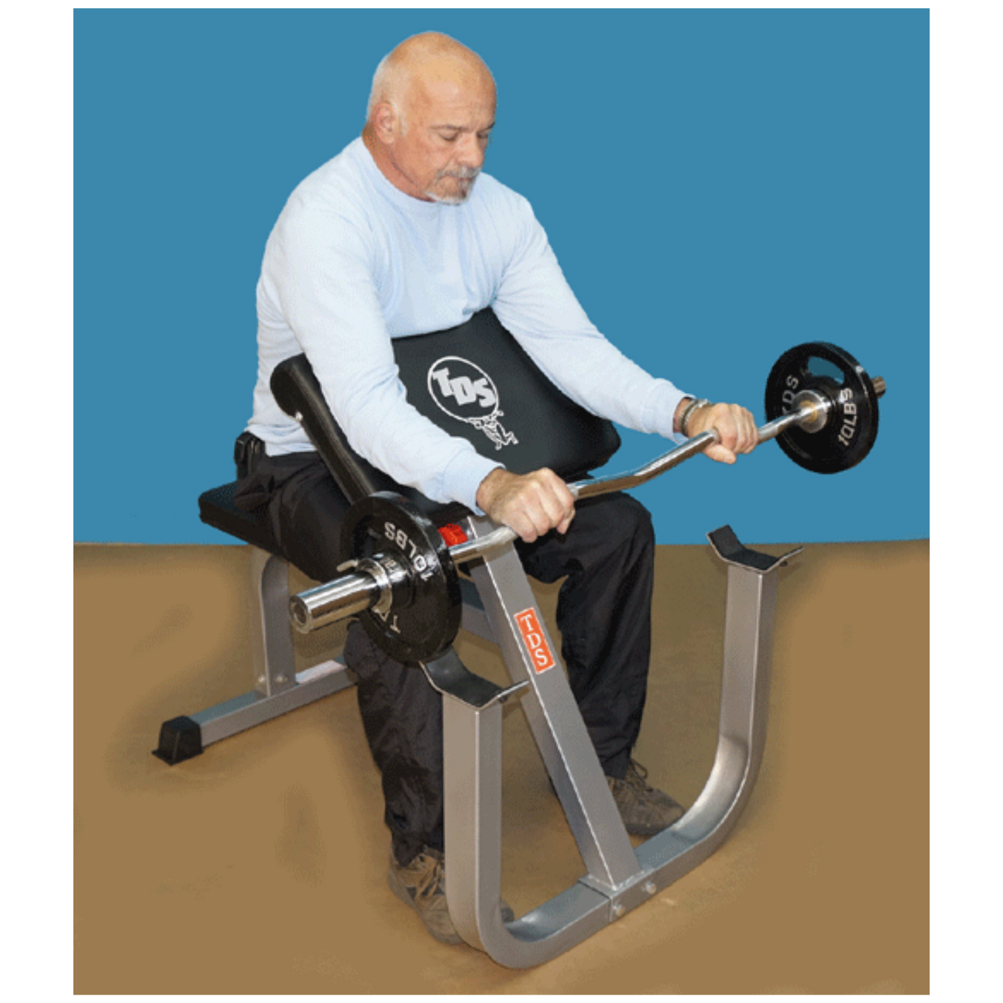 TDS Fitness Seated Arm Curl Unit TDS-95350-G