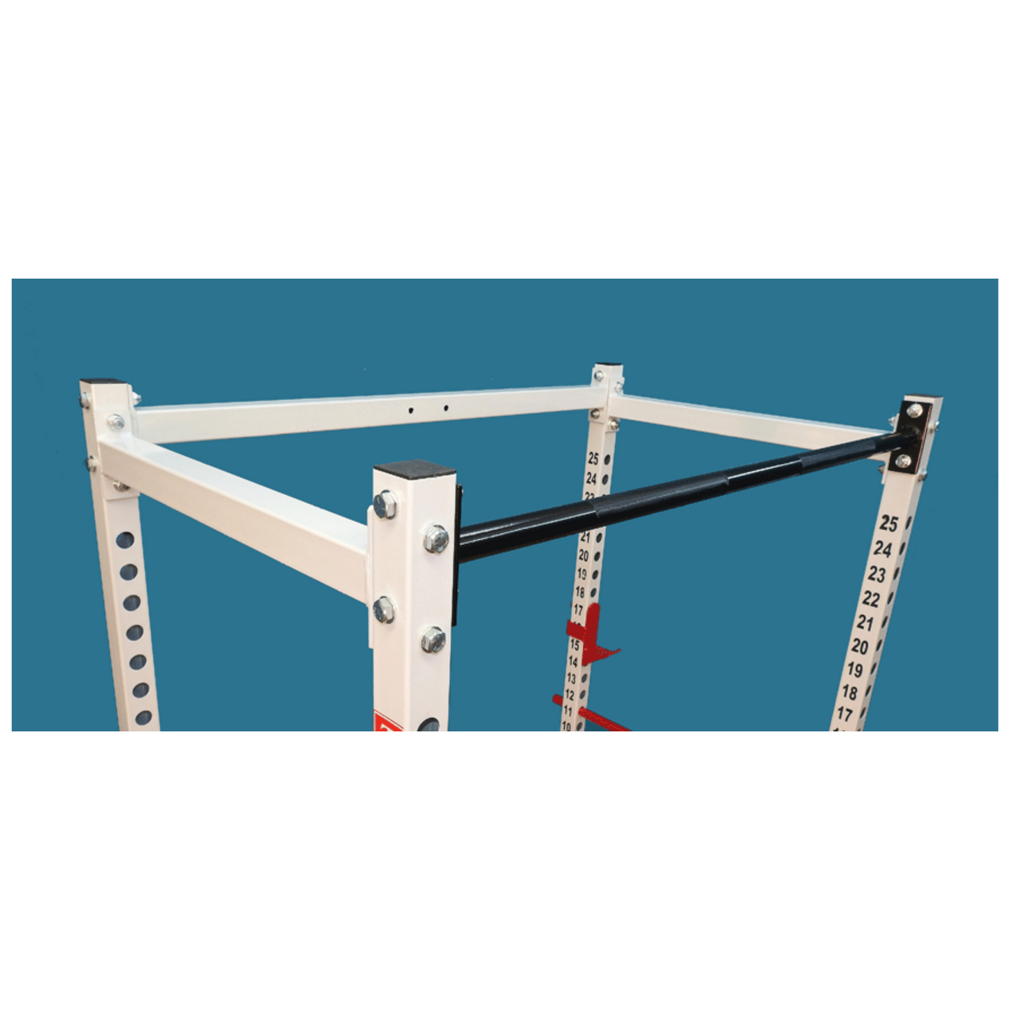 TDS Fitness 6 ft Power Rack White TDS-92561-W
