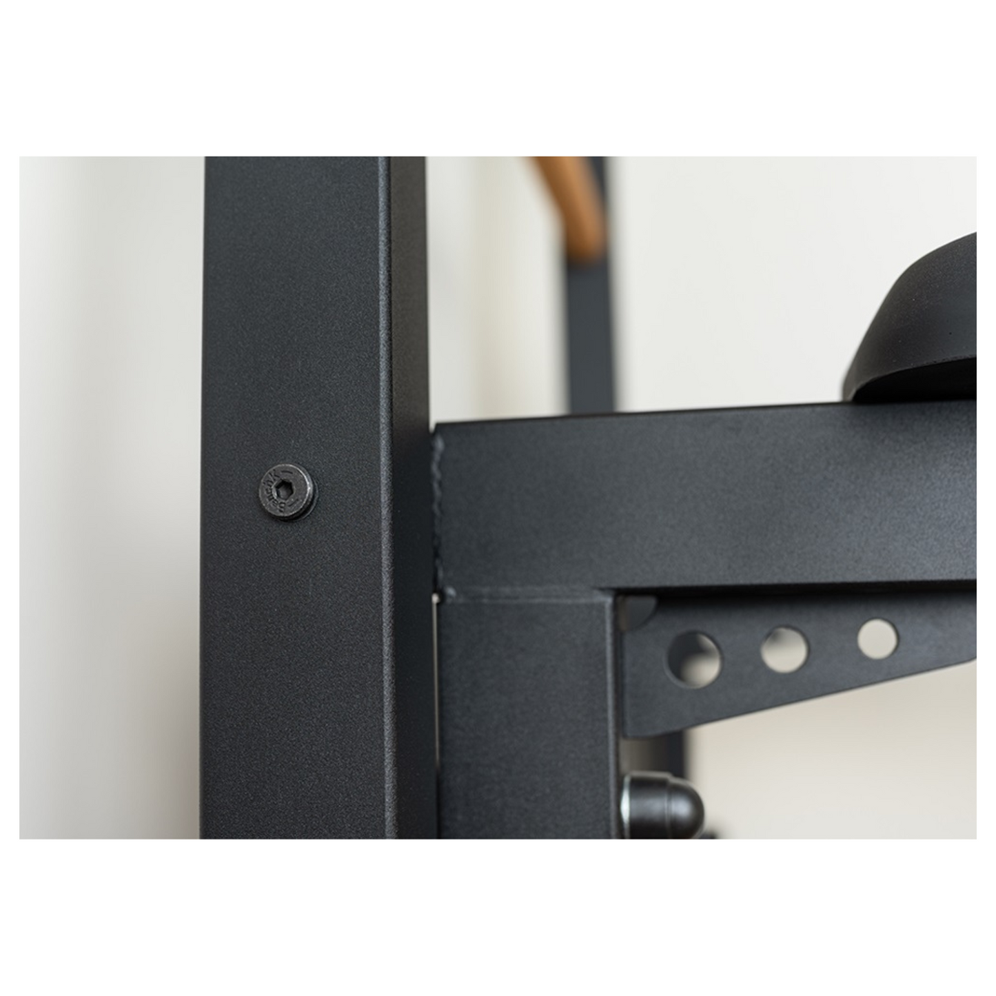 BenchK 222B Wall Bars with Fixed Steel 6 Grip Pull-Up Bar & Dip Station