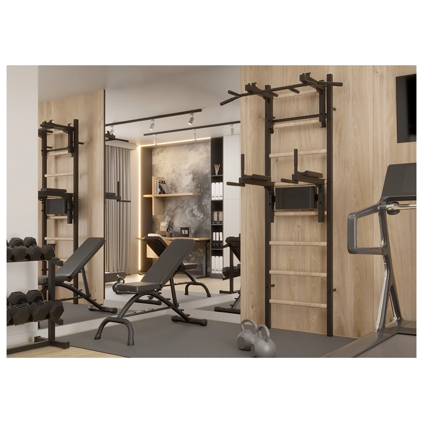 BenchK 232B Wall Bars
