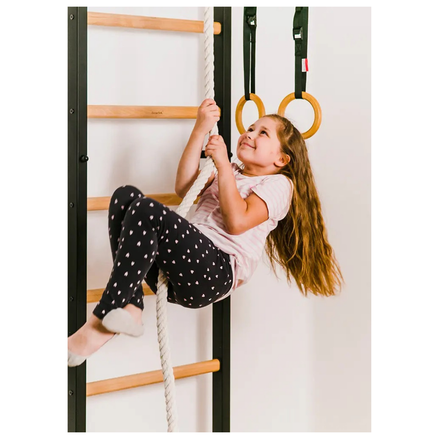 BenchK 721B + A076 Wall Bars with Accessories