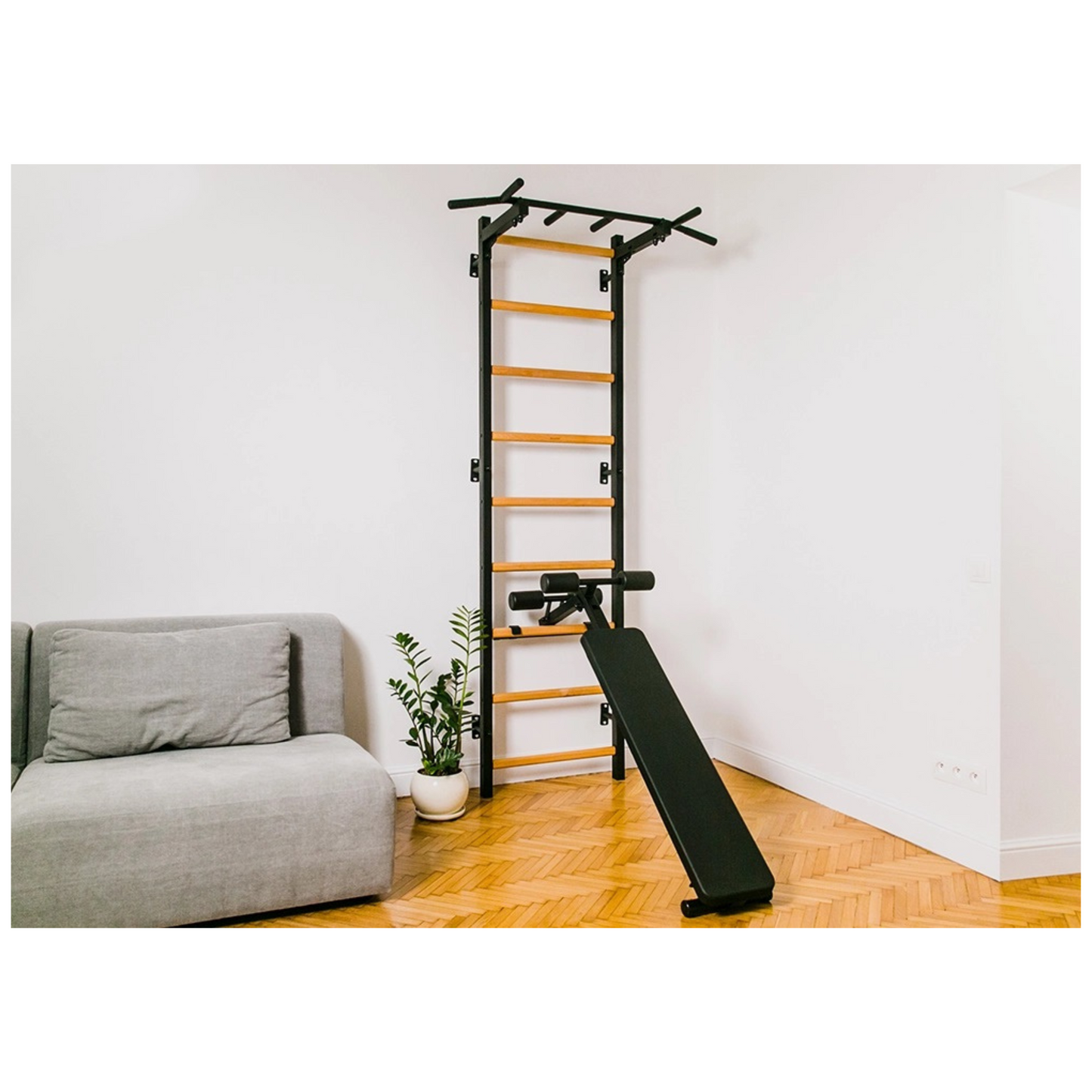 BenchK 723B Gymnastic Ladder for Home Gym or Fitness Room