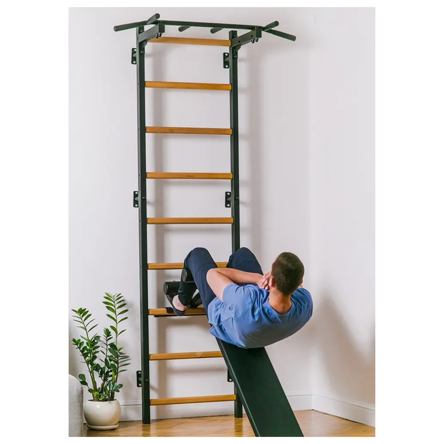 BenchK 723B Gymnastic Ladder for Home Gym or Fitness Room