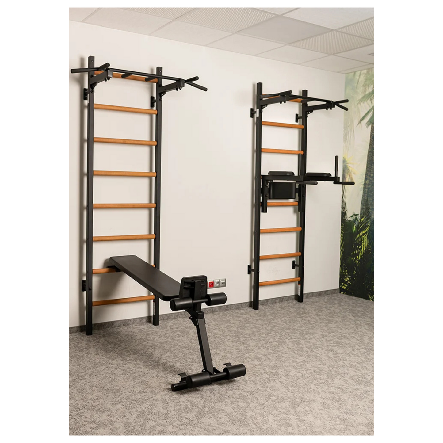 BenchK B1B Workout Bench Black