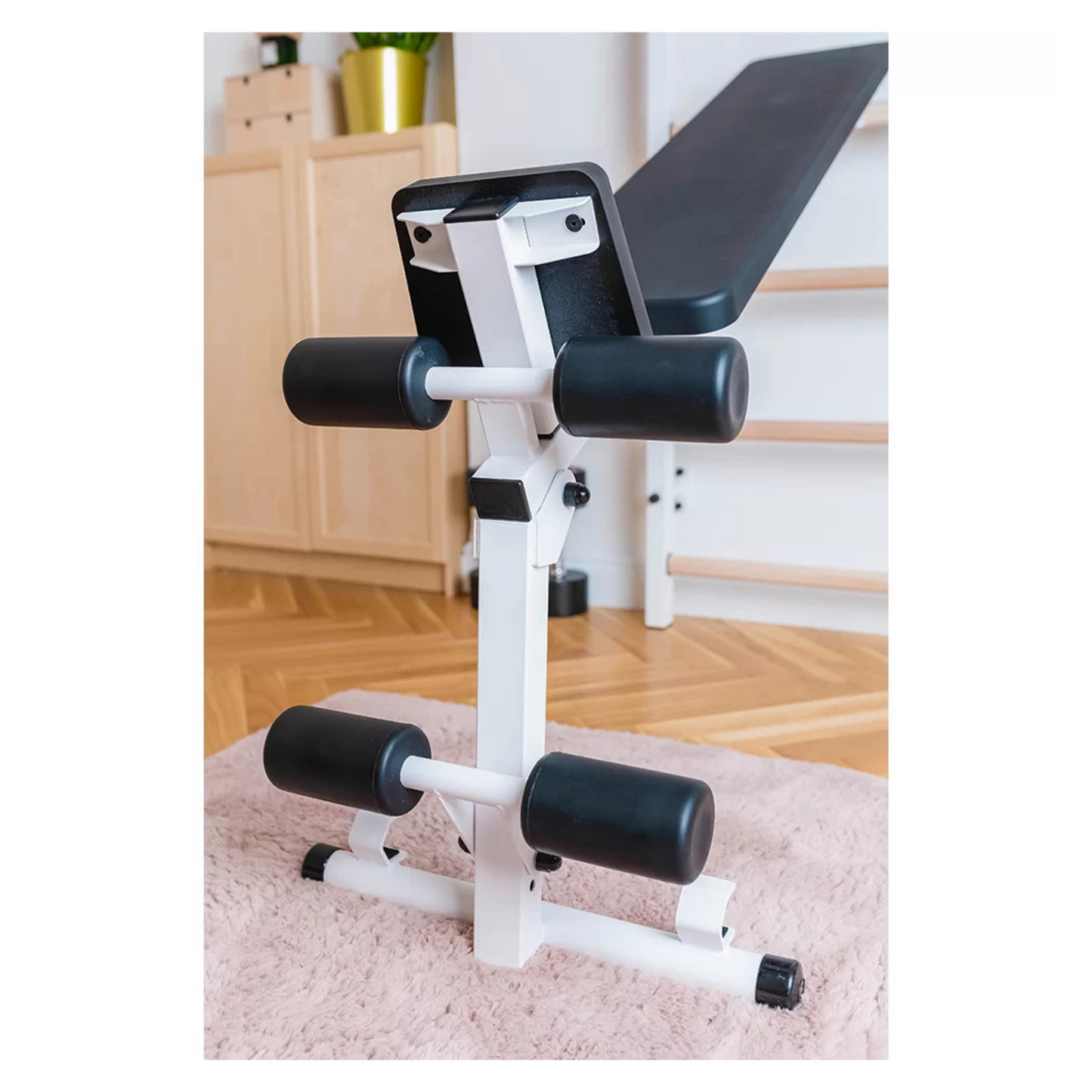 BenchK B1W Workout Bench White