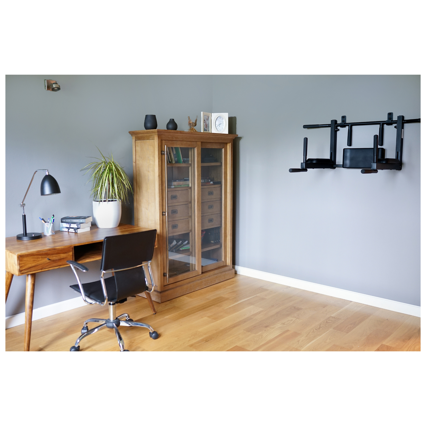 BenchK D8 2-in-1 Dip Bar & Pull-Up Bar