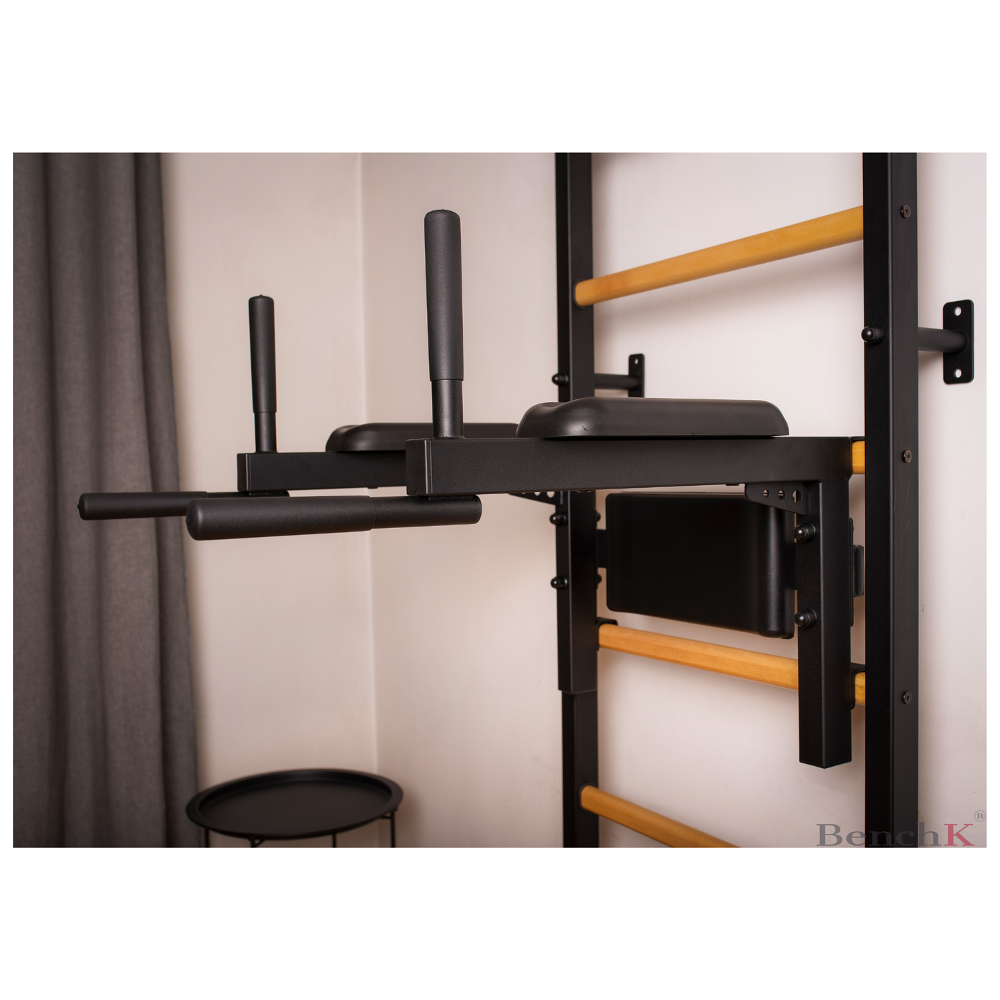 BenchK DB1B Dip Bar Black