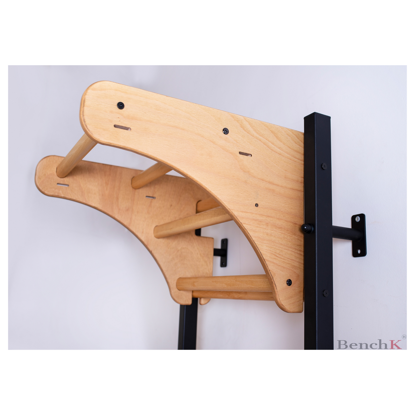 BenchK PB076 Wooden Pull-Up Bar in Oak