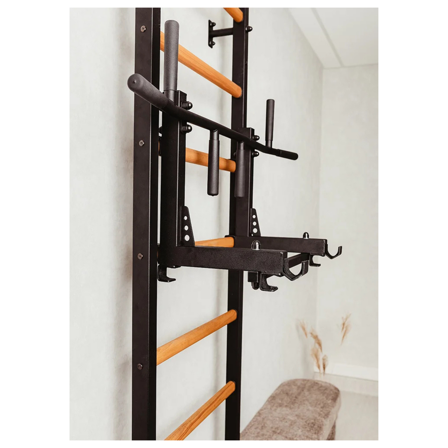 BenchK PB3B Steel Pull-Up Bar Black