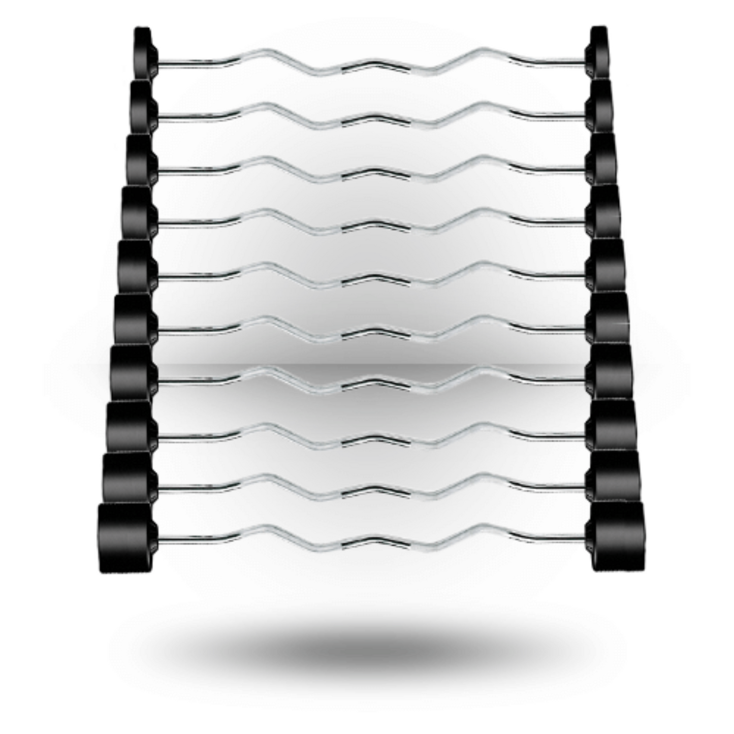 York Barbell Rubber Fixed Pro Curl Barbell Set