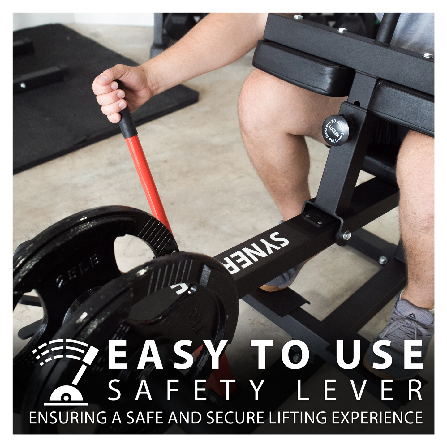 Synergee Seated Calf Raise Machine