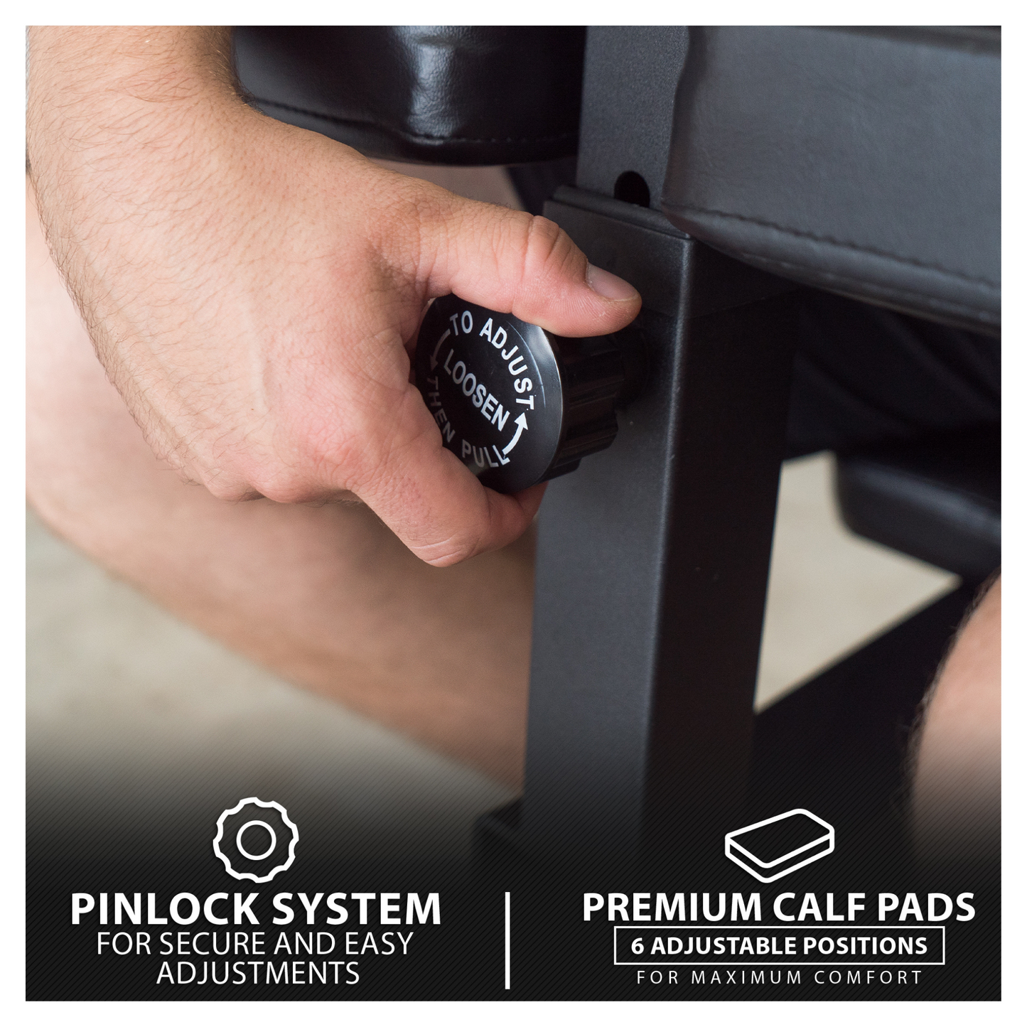 Synergee Seated Calf Raise Machine