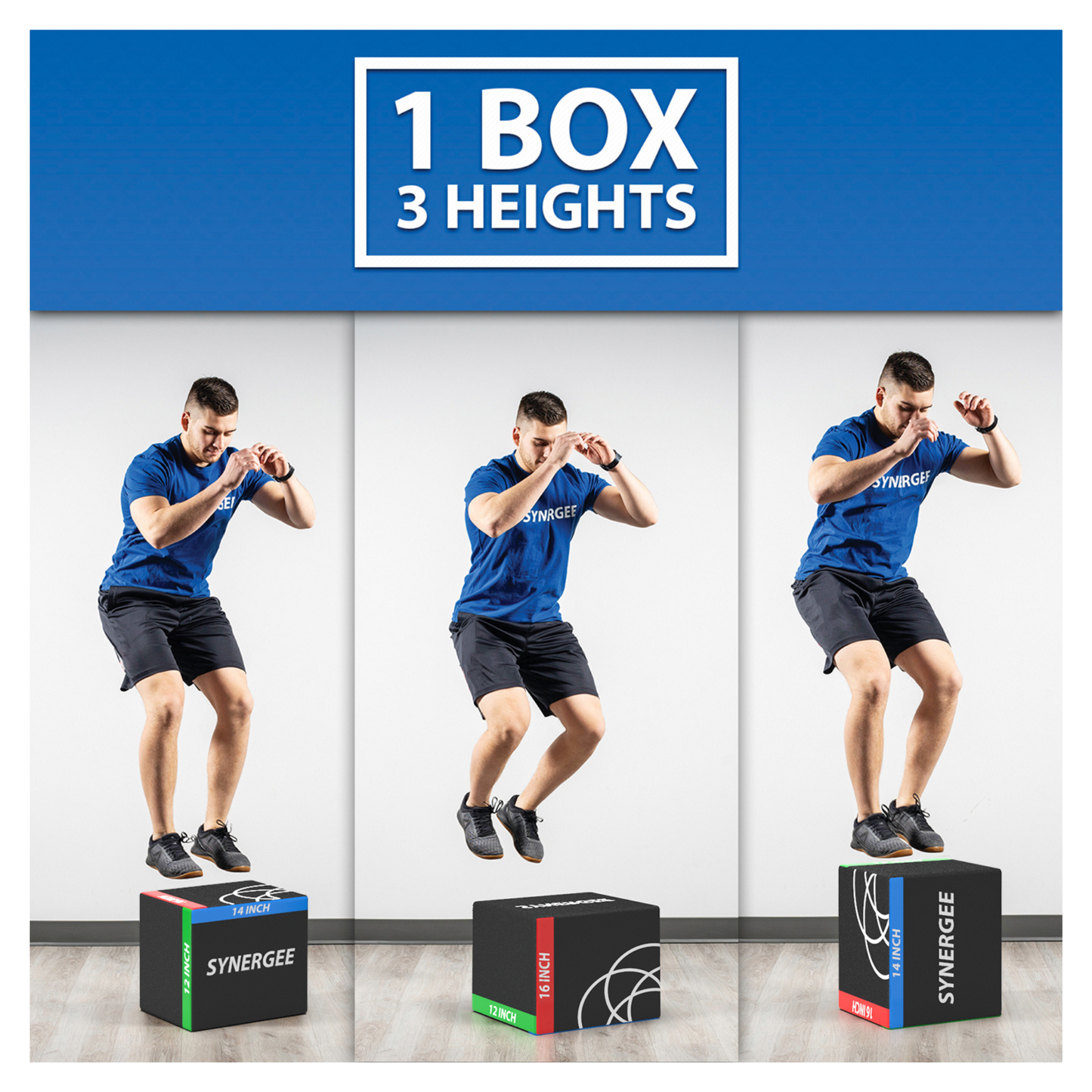 Synergee 3-in-1 Soft Plyo Box