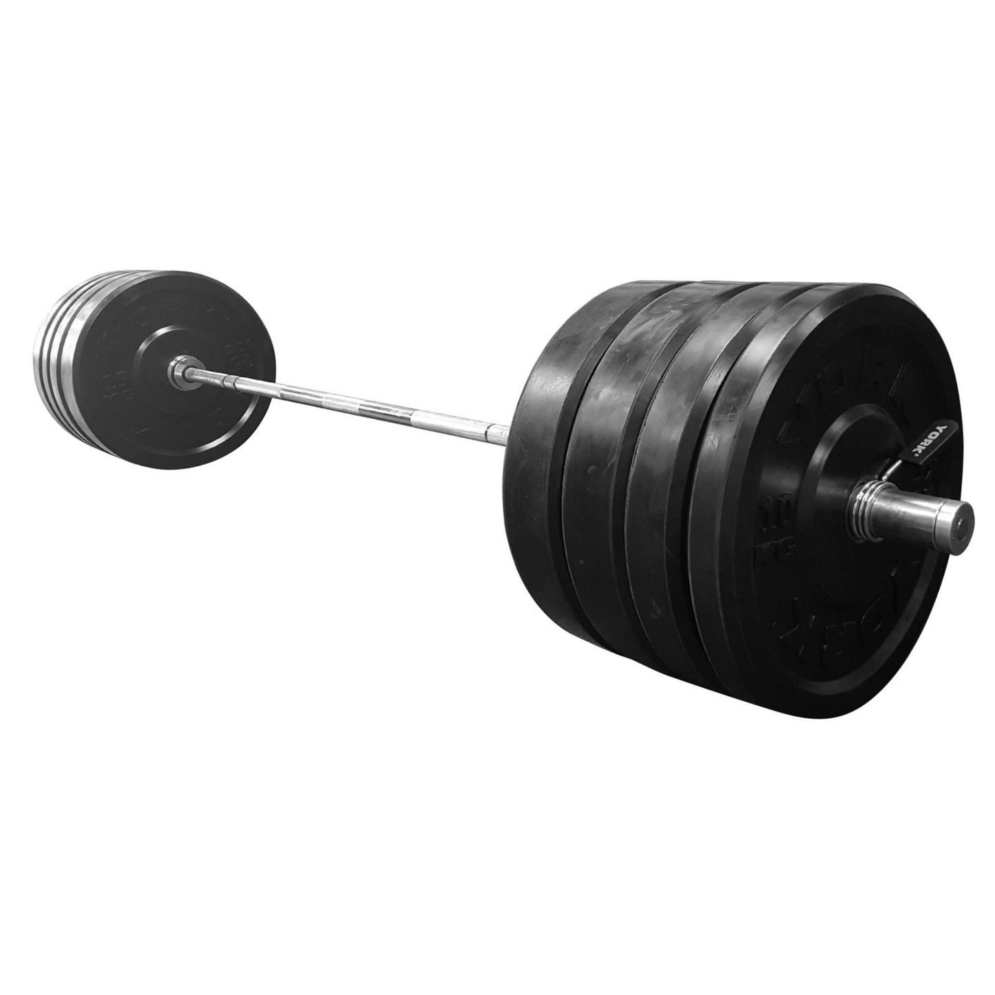 York Barbell Rubber Training Bumper Plate Set (Metric)