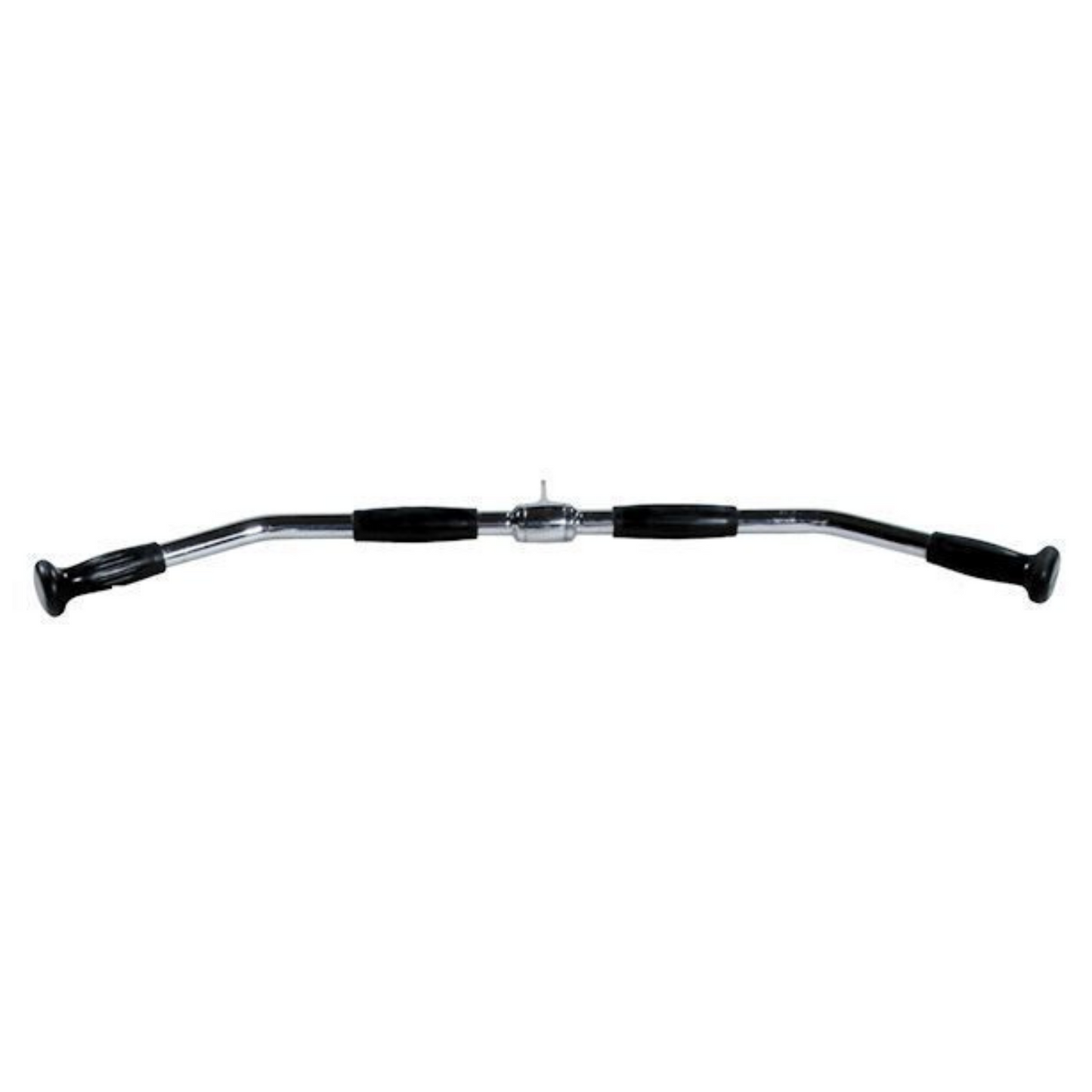 York Barbell 36" Chrome Lat Bar with Rubber Grips