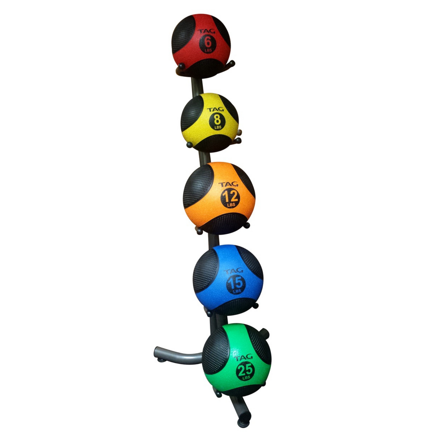 TAG Fitness Med Ball Rack 5-Ball