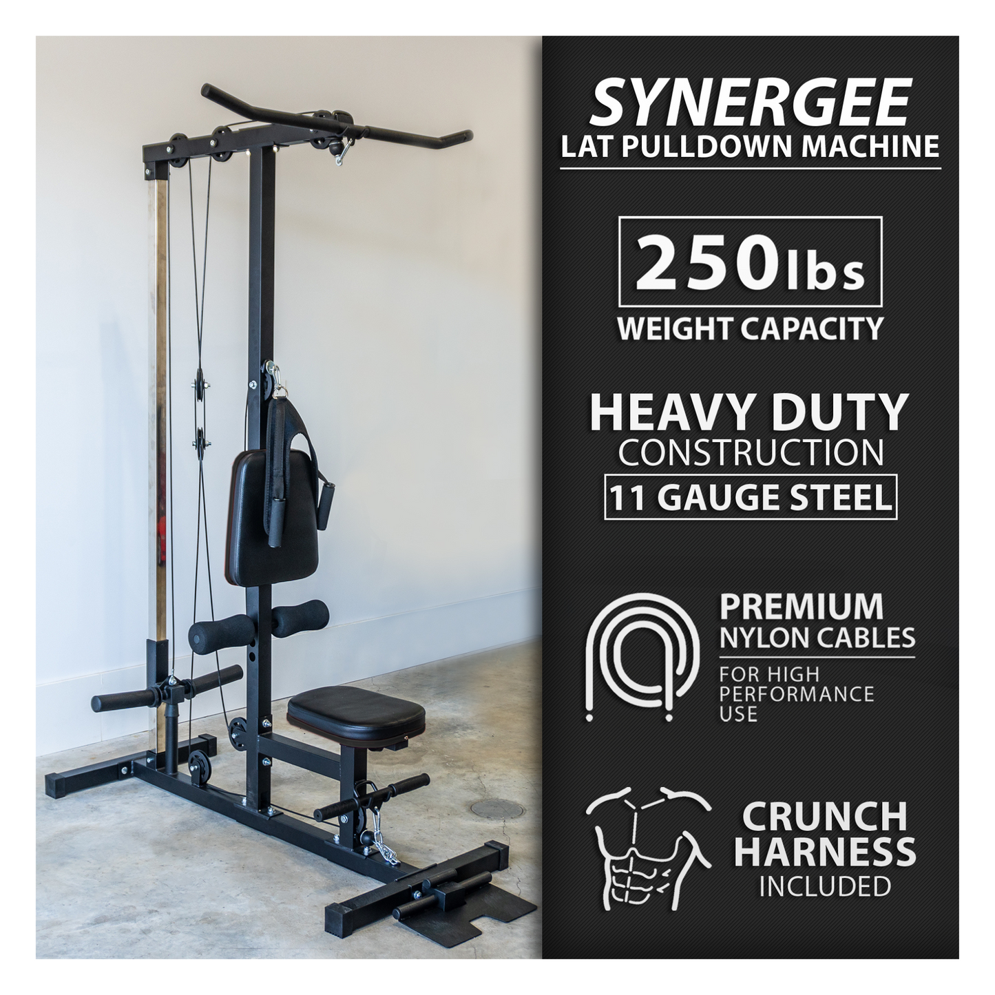 Synergee Lat Pulldown Machine
