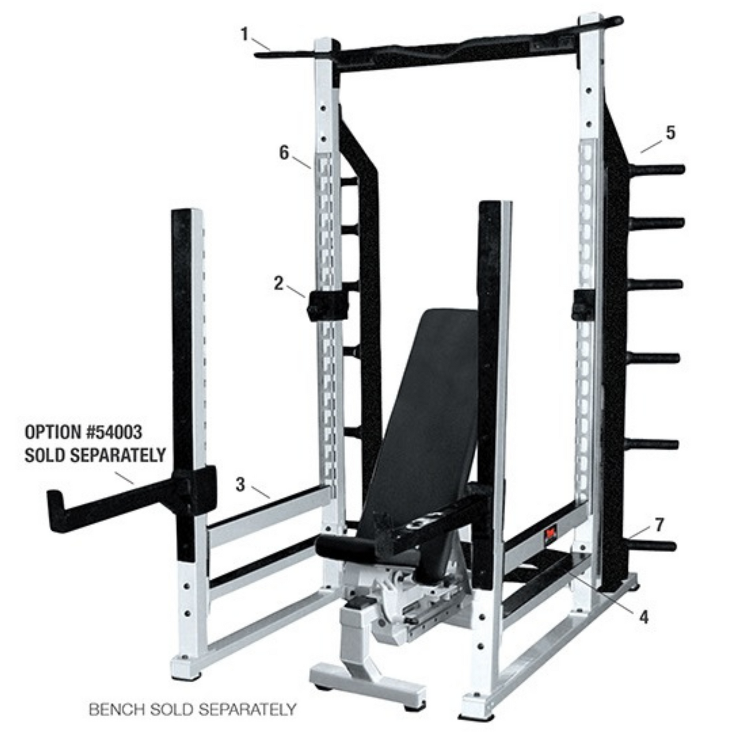 York Barbell STS Multi-Function Rack