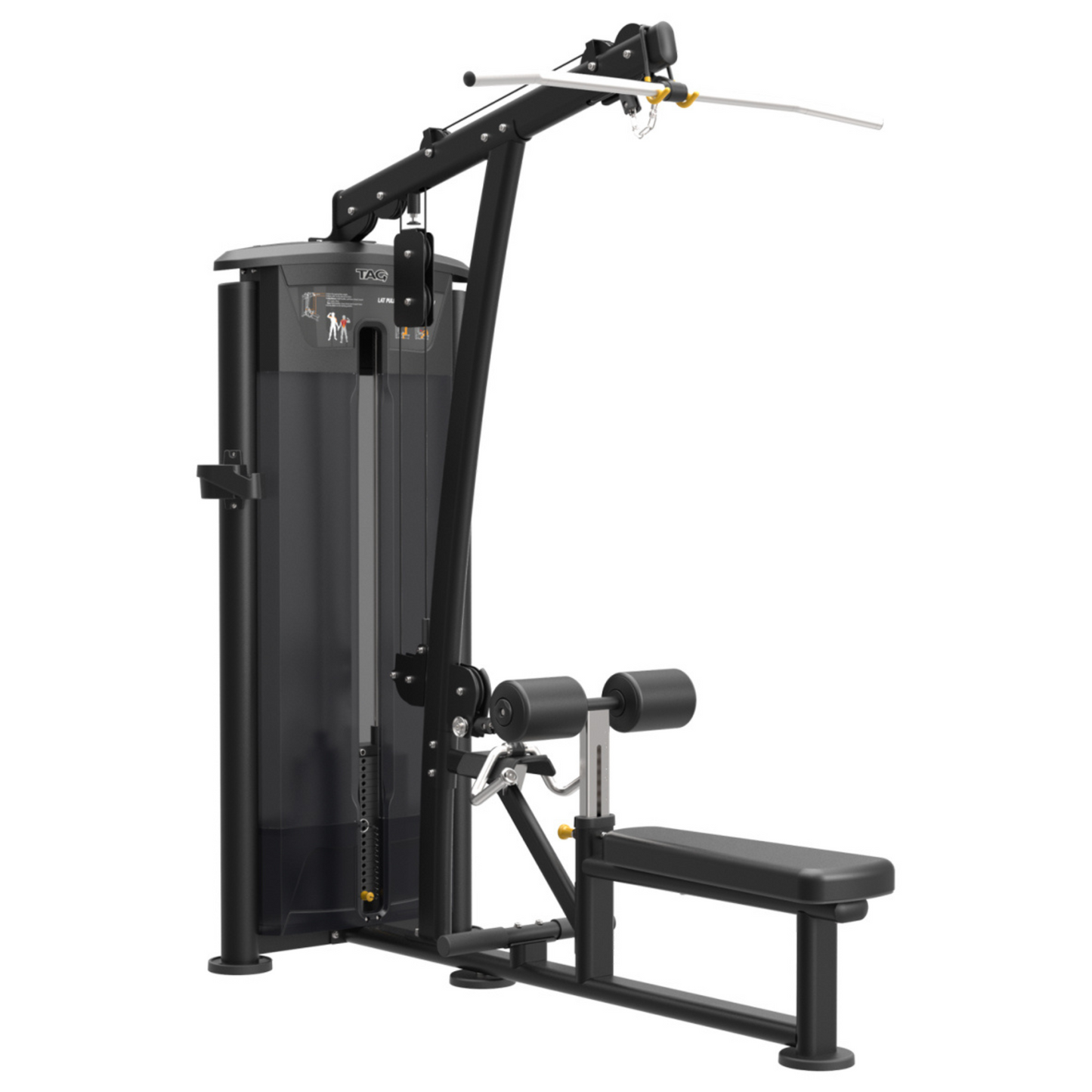 TAG Fitness Elite Lat Pulldown & Row