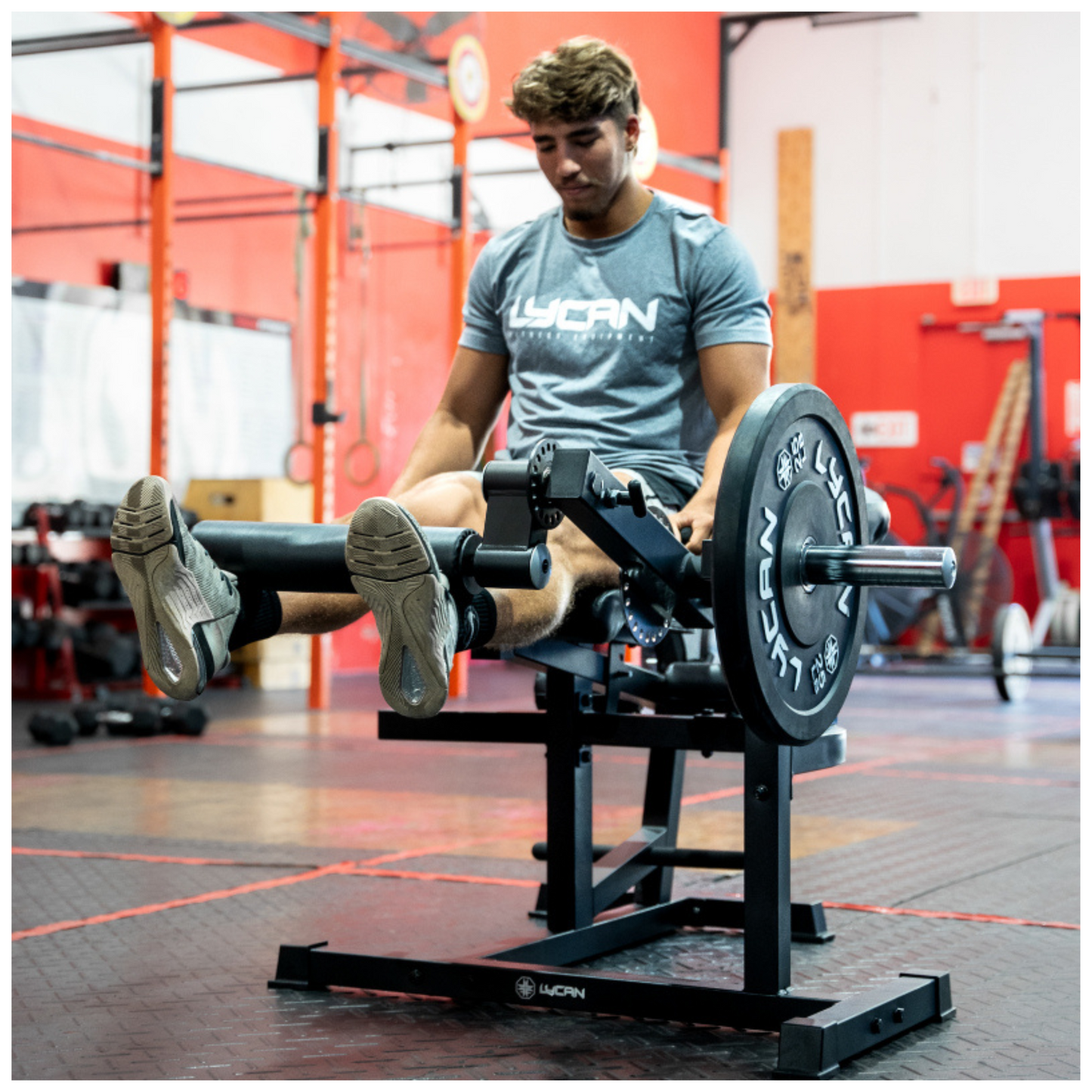 Lycan Plate Loaded Leg Extension & Curl Combo