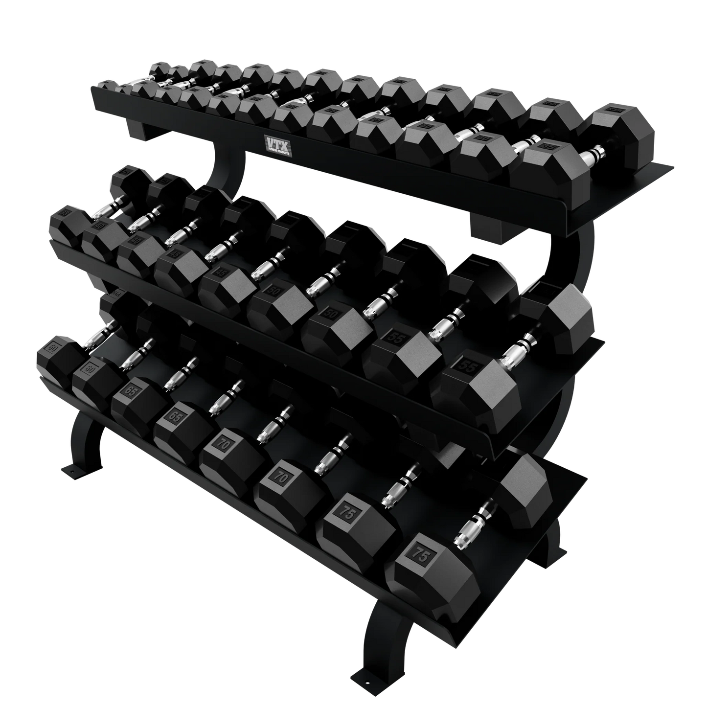 Troy VTX 3-Tier Dumbbell Shelf Rack