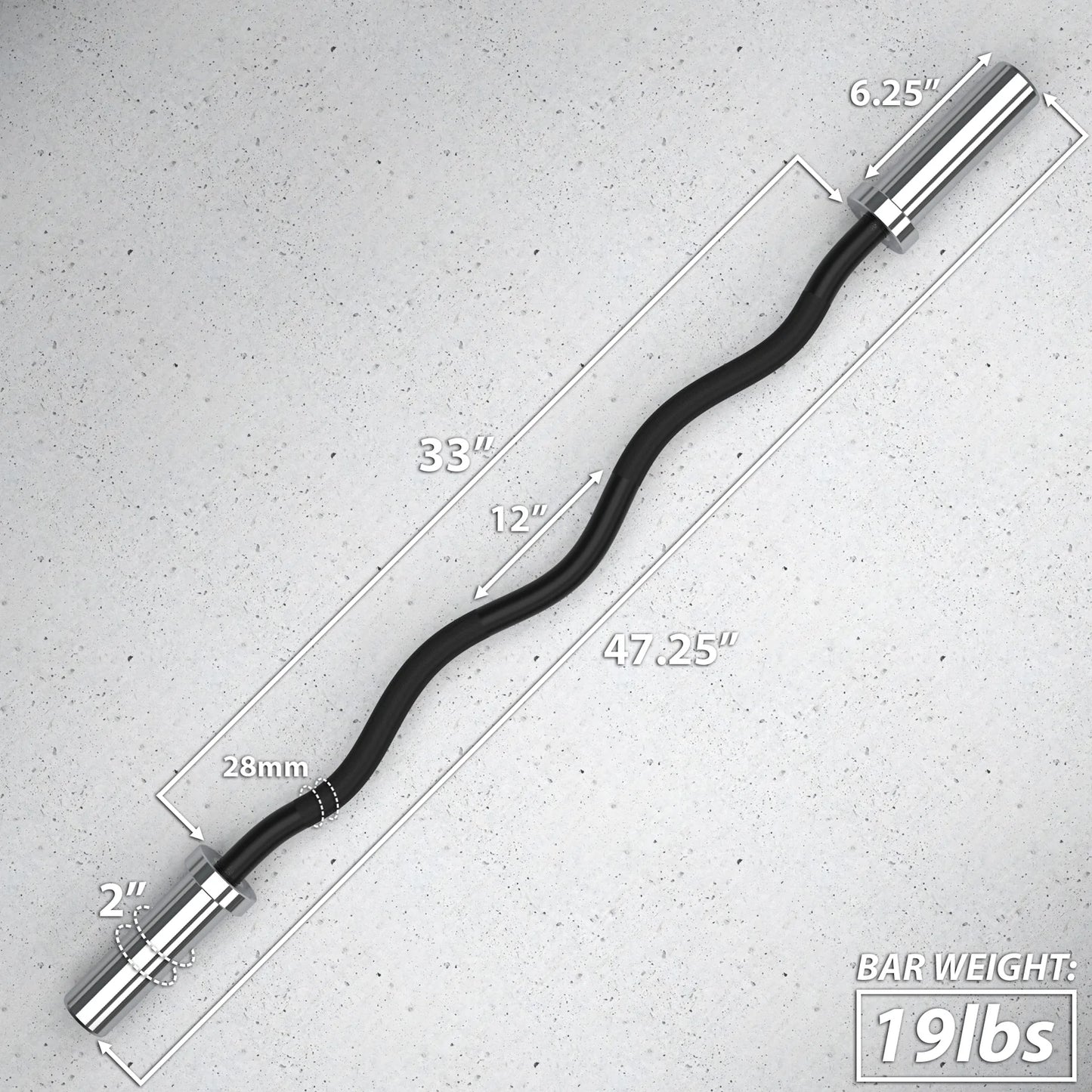 Synergee EZ Curl Bars