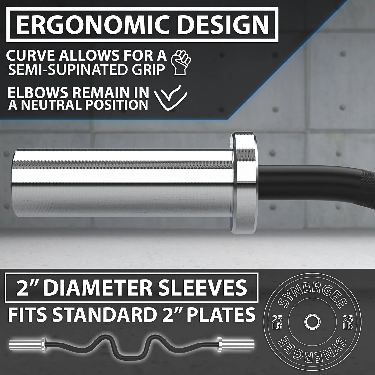 Synergee Super Curl Bars