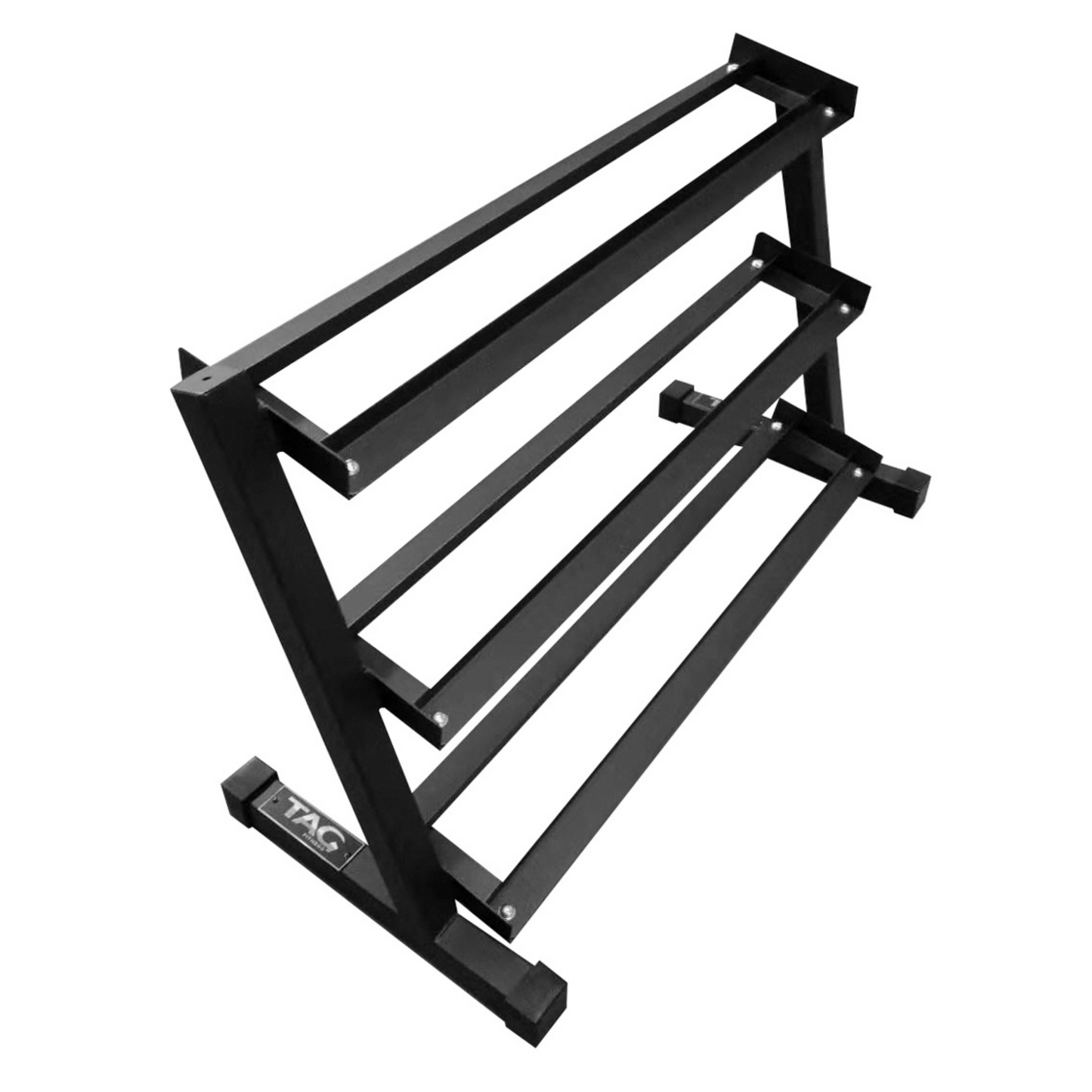 TAG Fitness Hex 3-Tier Tray Dumbbell Rack