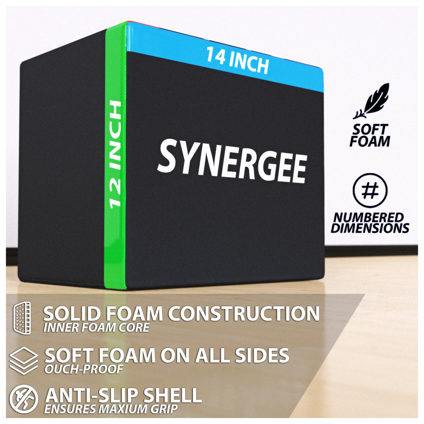Synergee 3-in-1 Soft Plyo Box