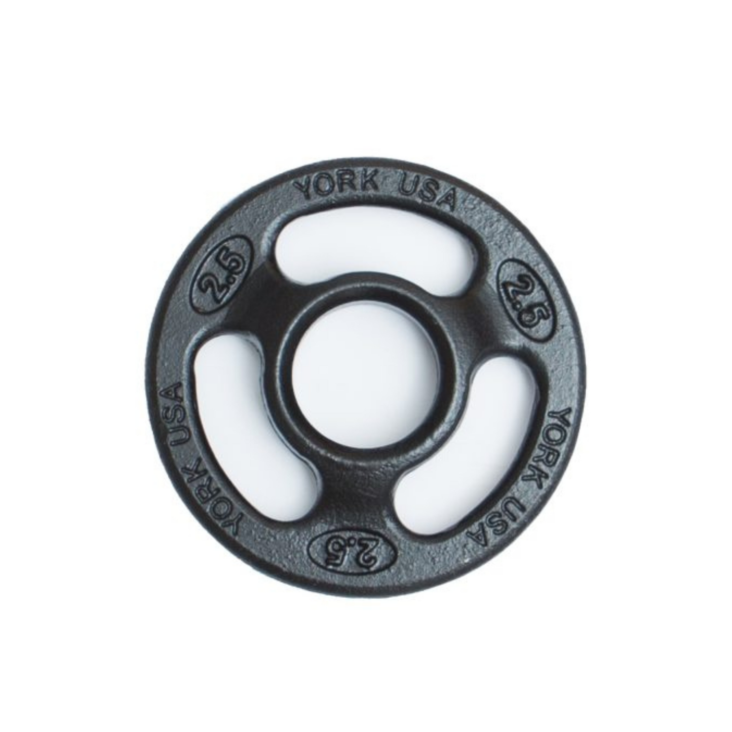York Barbell 2" Iso-Grip Steel Olympic Plate