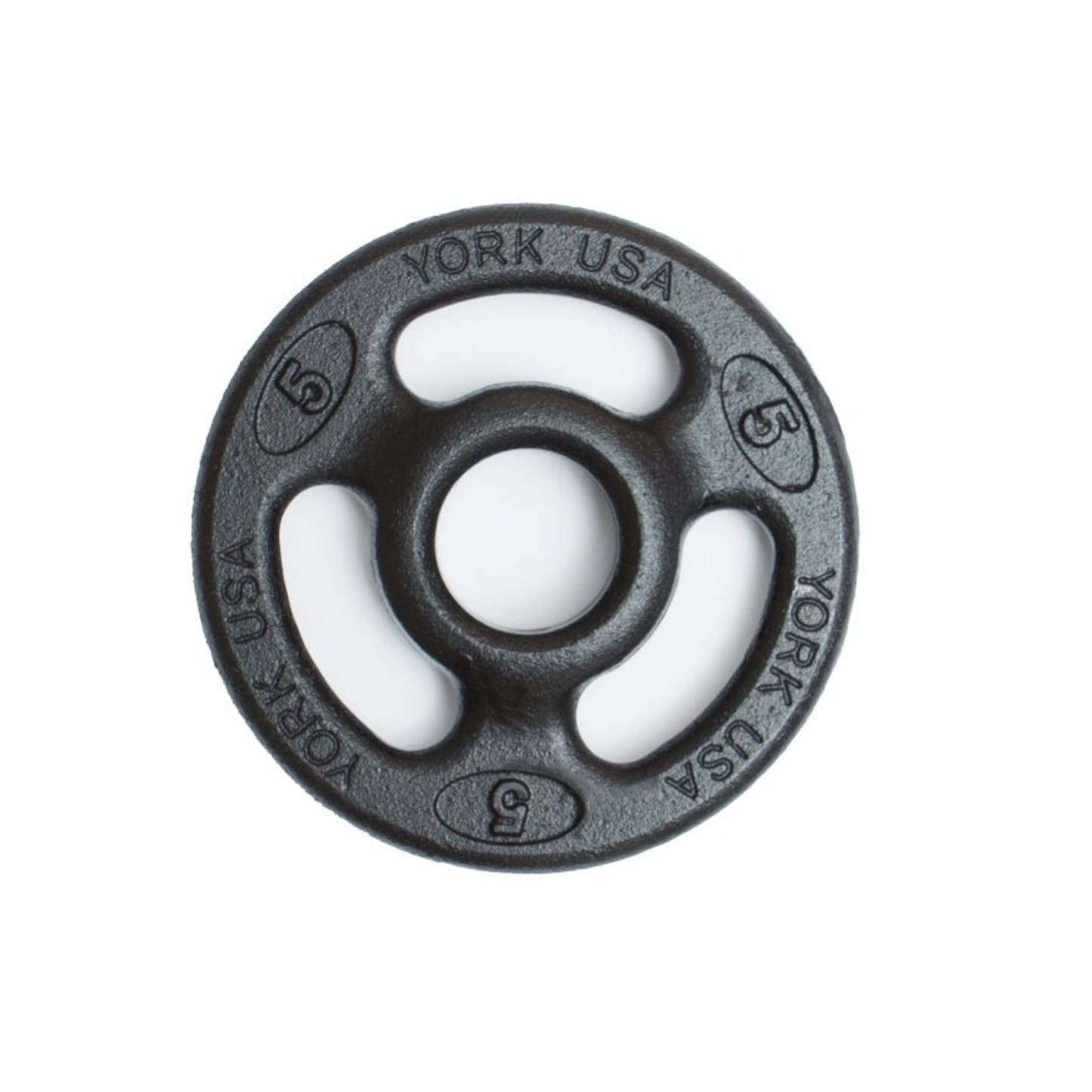 York Barbell 2" Iso-Grip Steel Olympic Plate