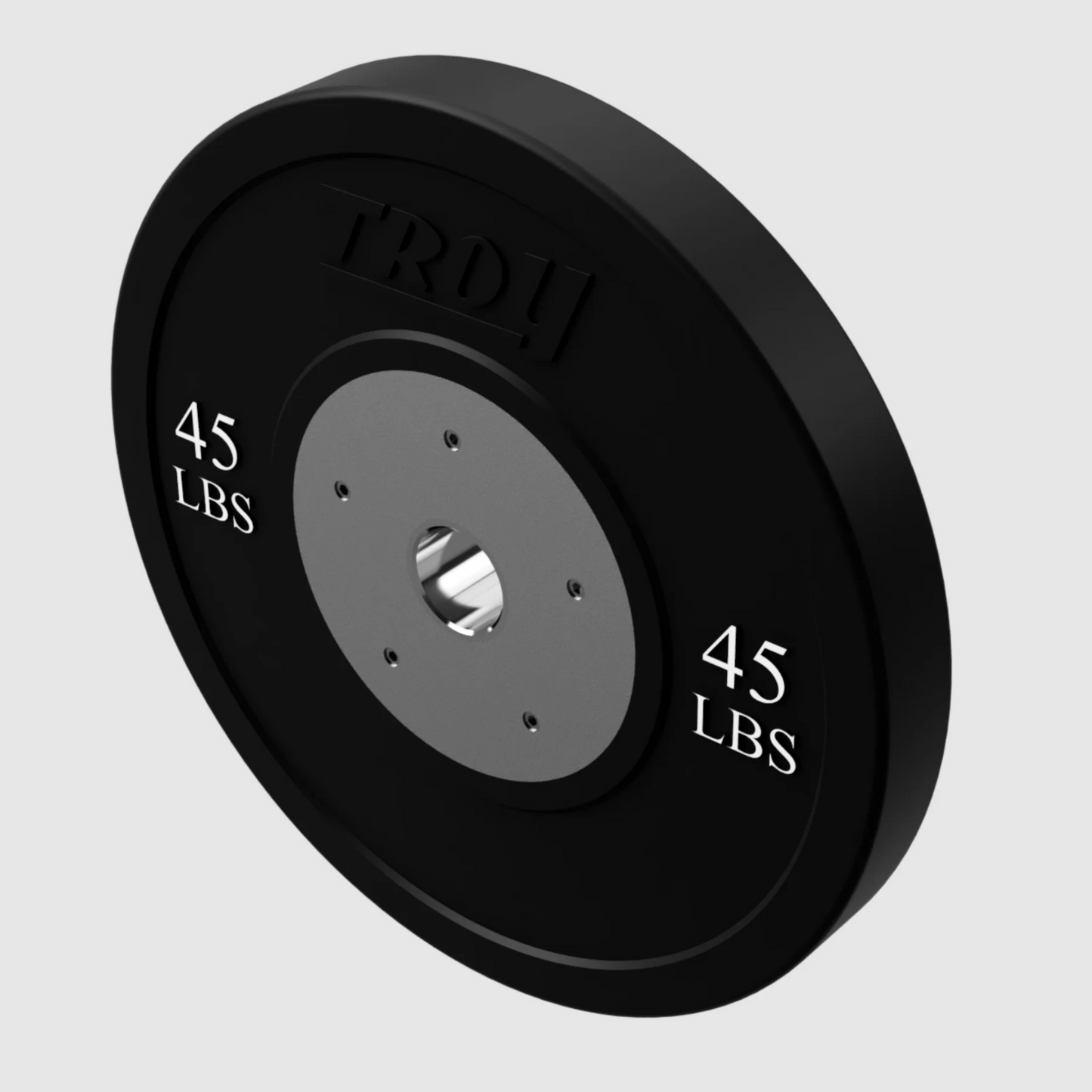 Troy Black Competition Bumper Plate