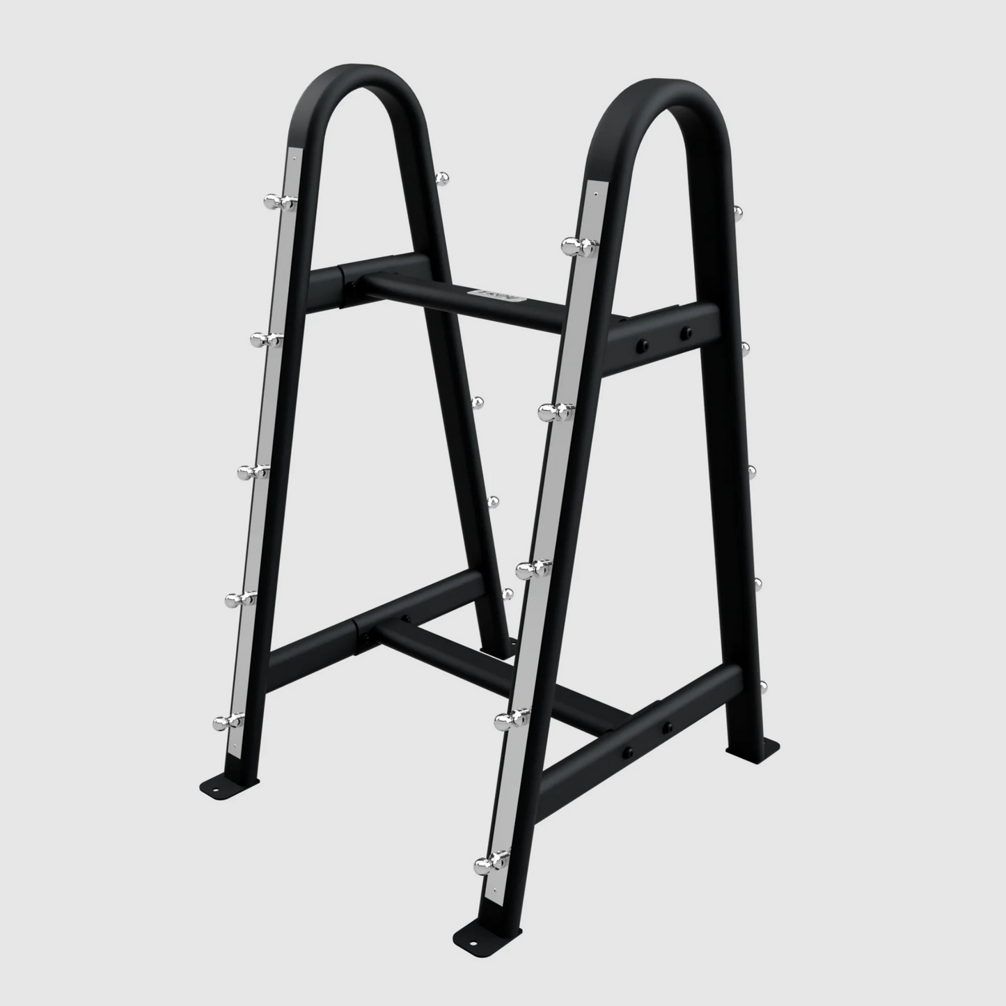 Troy 12-Sided Rubber EZ Barbell Set with Rack 20–110 lbs