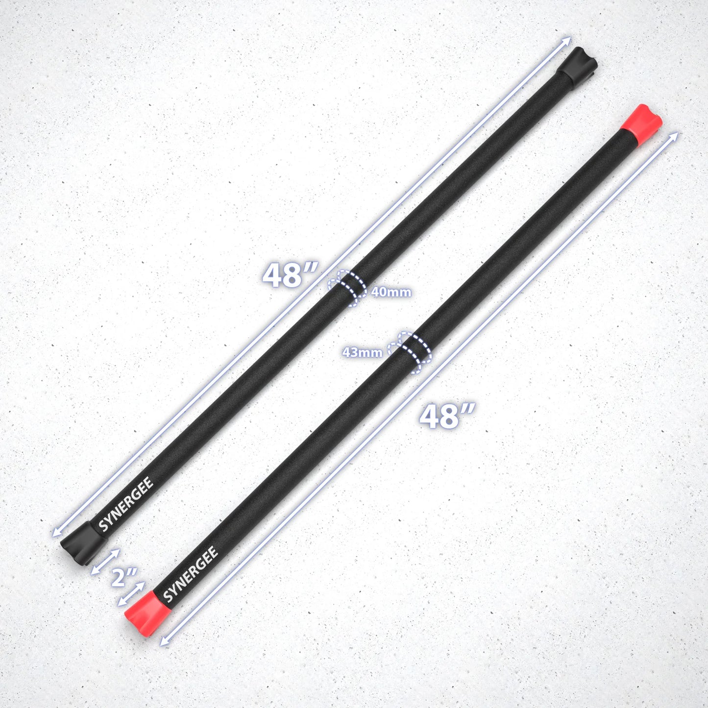 Synergee Weighted Workout Bar Combo Packs