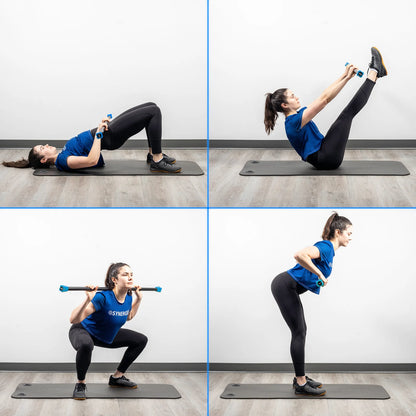 Synergee Weighted Workout Bar Combo Packs