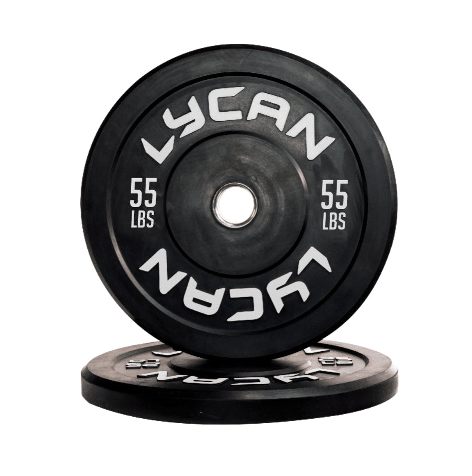Lycan Black Rubber Bumper Plates