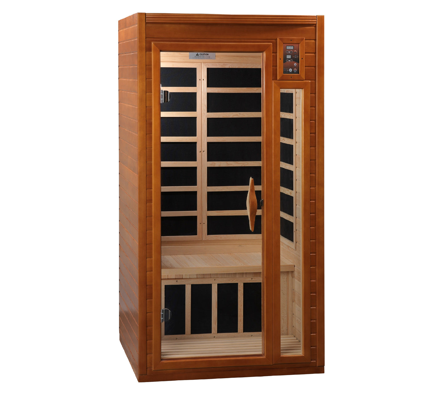 Dynamic Barcelona 1-2 Person Ultra-Low EMF FAR Infrared Sauna DYN-6106-01 Elite