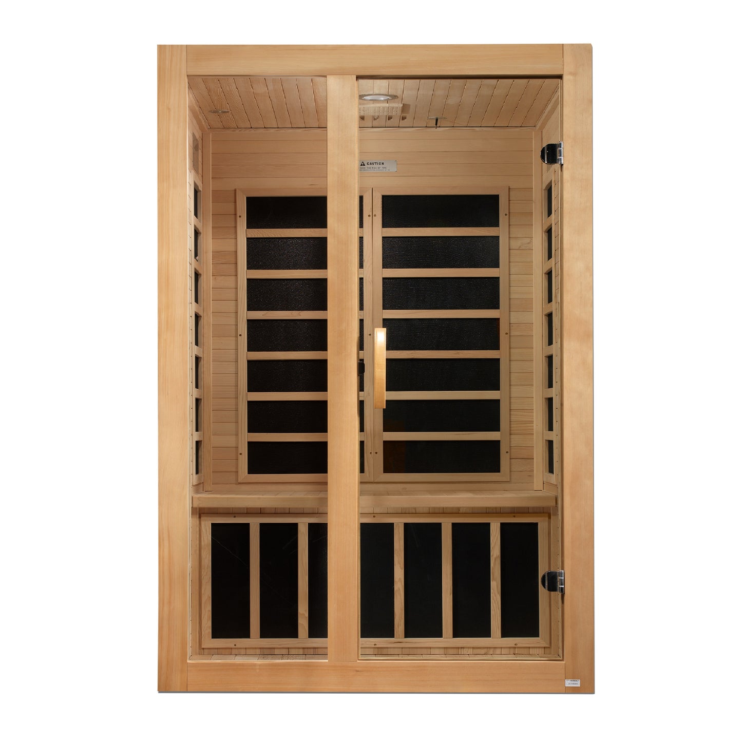 Dynamic Santiago 2-Person Low EMF FAR Infrared Sauna DYN-6209-01