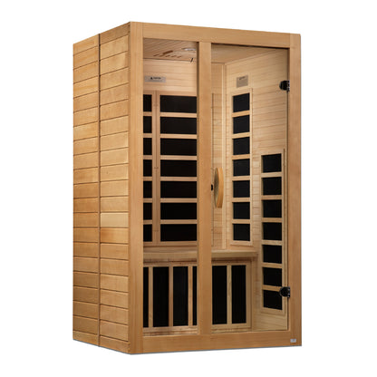 Dynamic Santiago 2-Person Low EMF FAR Infrared Sauna DYN-6209-01