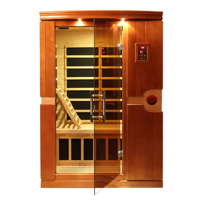 Dynamic Venice 2-Person Ultra-Low EMF Far Infrared Sauna DYN-6210-01 Elite