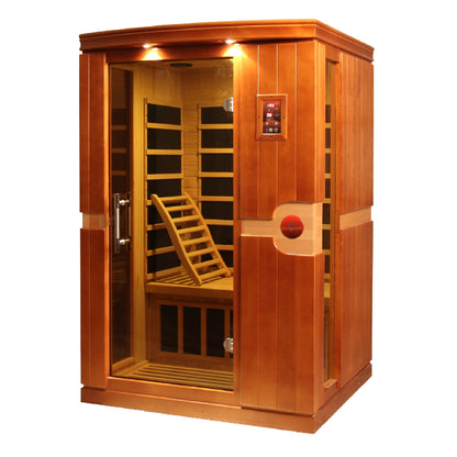 Dynamic Venice 2-Person Ultra-Low EMF Far Infrared Sauna DYN-6210-01 Elite