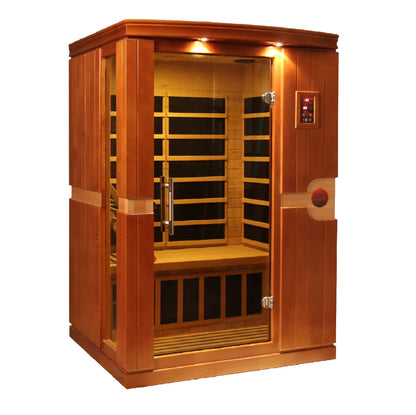 Dynamic Venice 2-Person Ultra-Low EMF Far Infrared Sauna DYN-6210-01 Elite