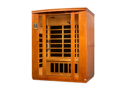 Dynamic Bellagio 3-Person Low EMF FAR Infrared Sauna DYN-6306-02